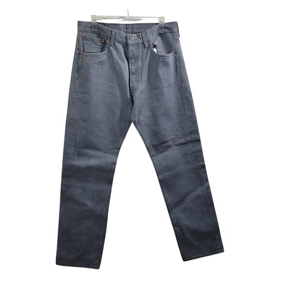 Levi's Other - Levi's Strauss Men Gray 501 Jeans Size 35" x 36" Tag (Actual 34 x 33) 51325-1125